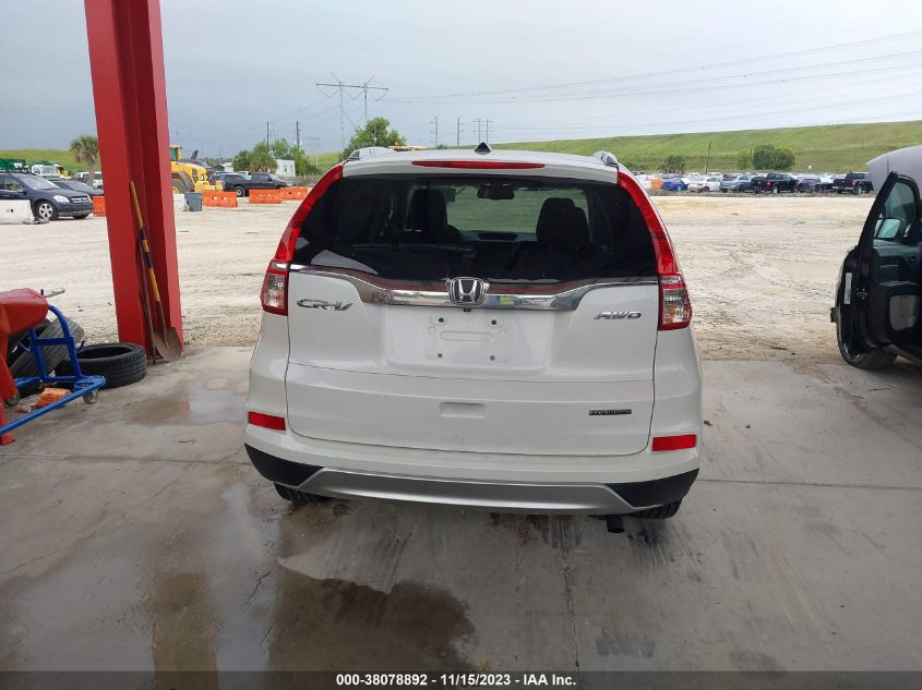 2016 HONDA CR-V TOURING - 5J6RM4H95GL807476