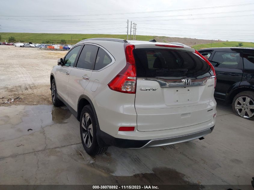 2016 HONDA CR-V TOURING - 5J6RM4H95GL807476