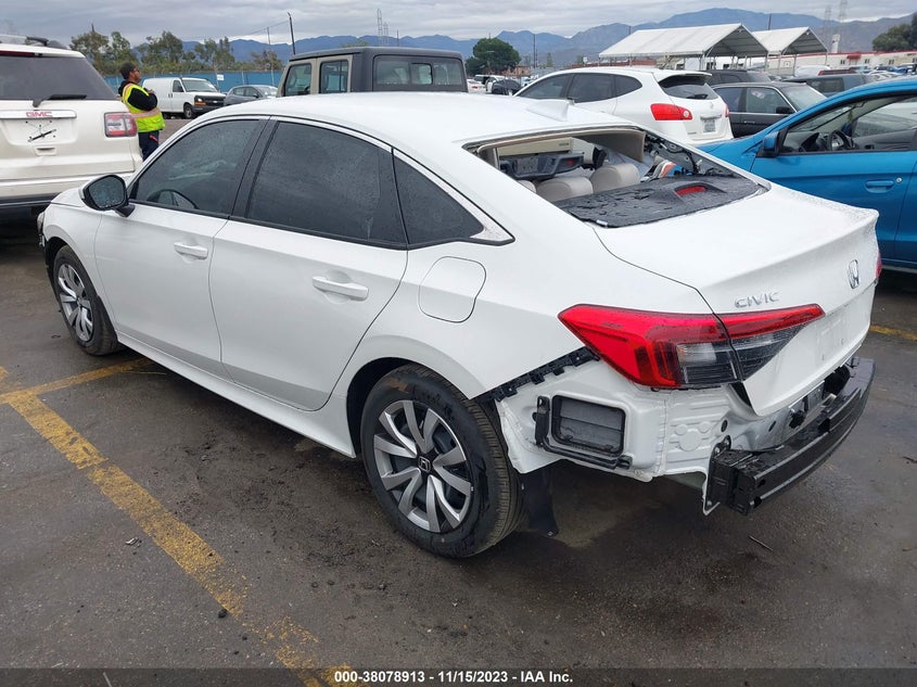 VIN 2HGFE2F23PH531605 2023 HONDA CIVIC LX