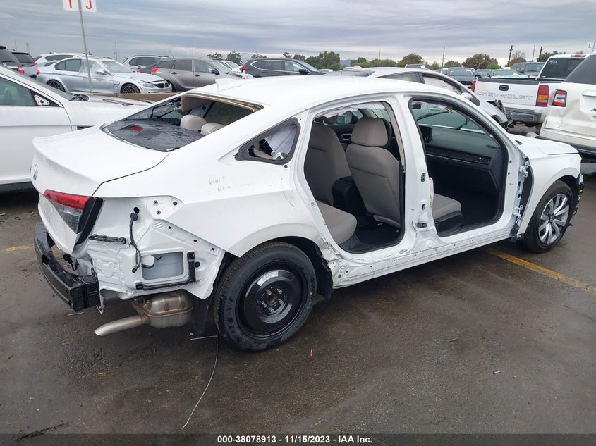 VIN 2HGFE2F23PH531605 2023 HONDA CIVIC LX