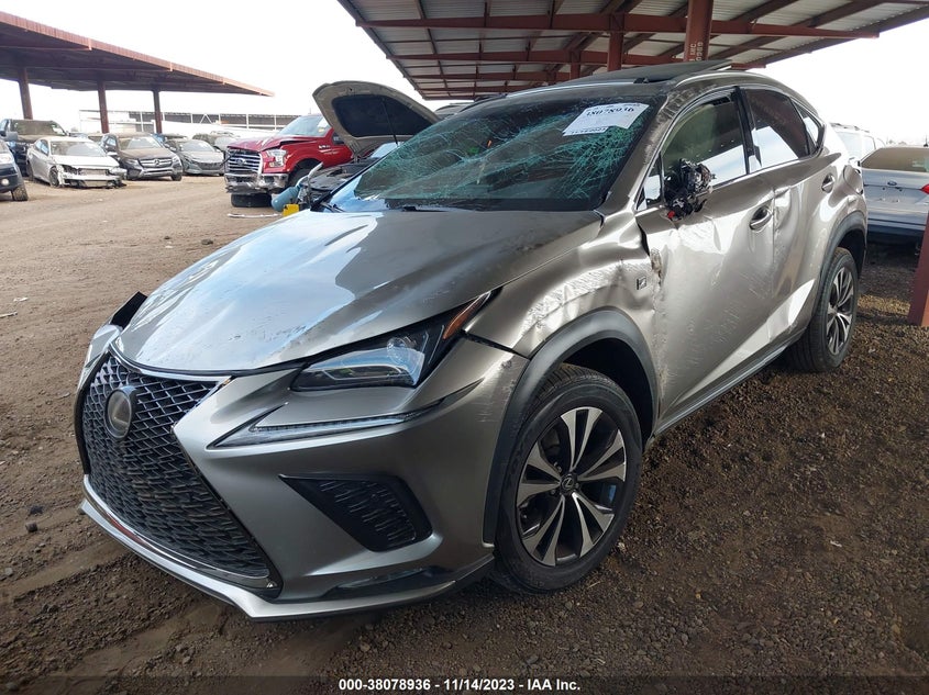 VIN JTJBARBZ2J2160910 2018 LEXUS NX 300 F SPORT