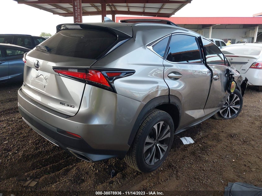 VIN JTJBARBZ2J2160910 2018 LEXUS NX 300 F SPORT