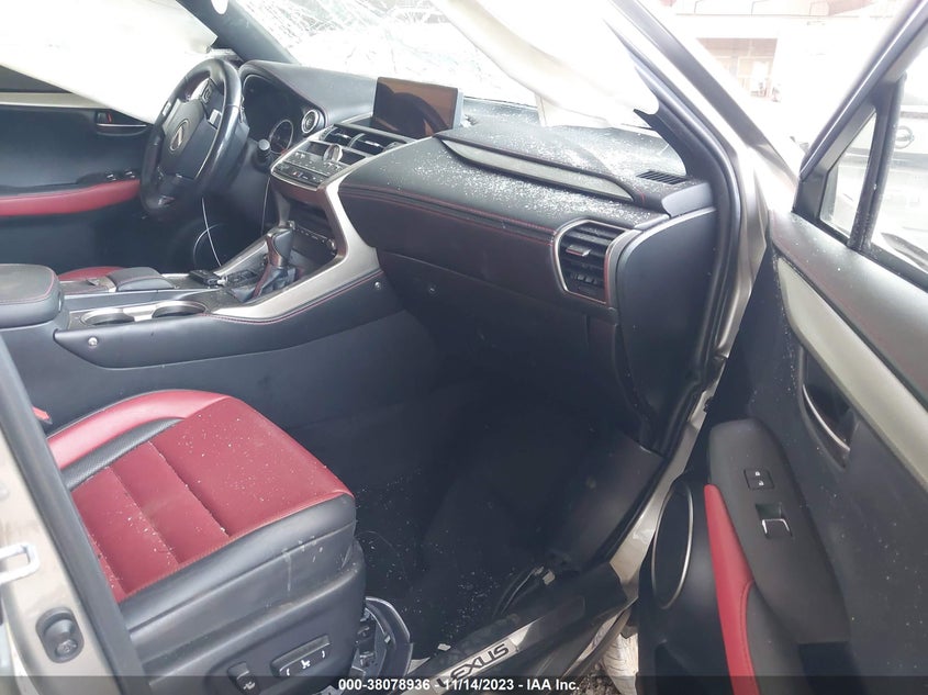 VIN JTJBARBZ2J2160910 2018 LEXUS NX 300 F SPORT