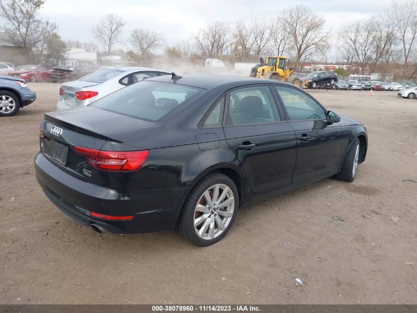 2017 AUDI A4 PREMIUM - WAUANAF45HN001291