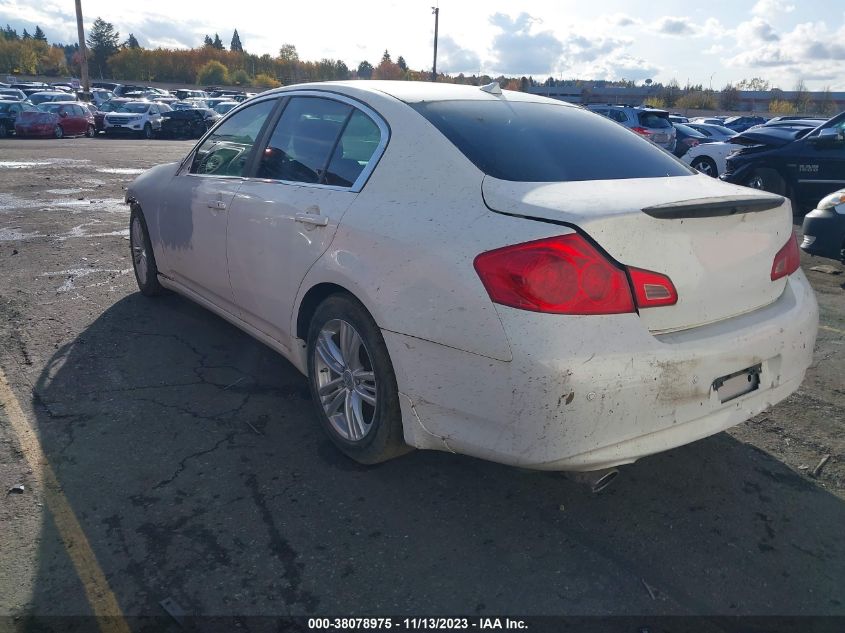 2013 INFINITI G37 JOURNEY JN1CV6AP9DM721626