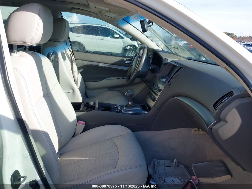 2013 INFINITI G37 JOURNEY JN1CV6AP9DM721626