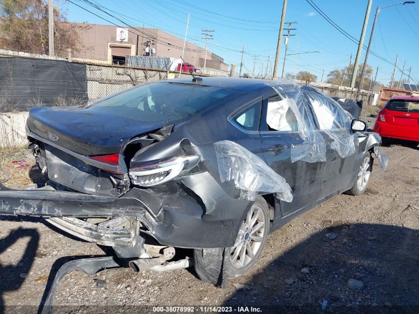 2017 FORD FUSION SE - 3FA6P0H78HR167120