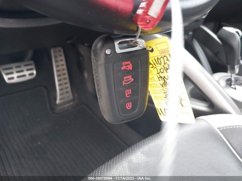 2014 HYUNDAI VELOSTER TURBO W/BLACK - KMHTC6AE9EU210769