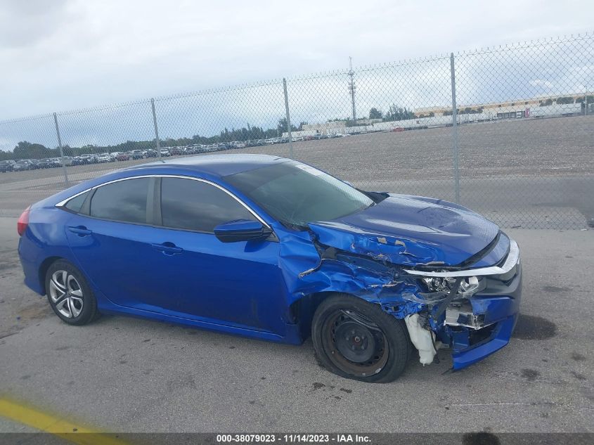 2018 HONDA CIVIC LX - 2HGFC2F54JH557783