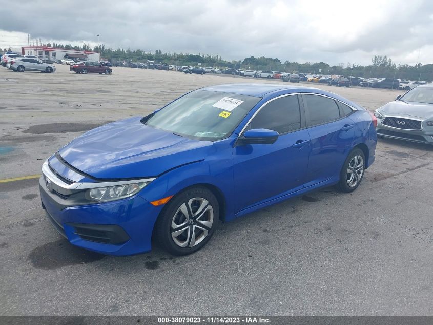 2018 HONDA CIVIC LX - 2HGFC2F54JH557783
