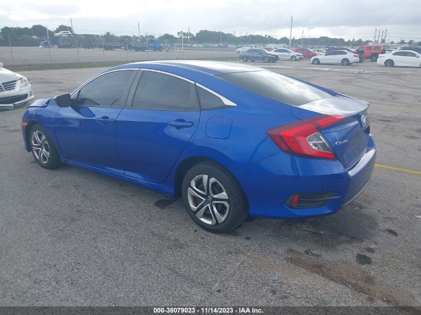 2018 HONDA CIVIC LX - 2HGFC2F54JH557783