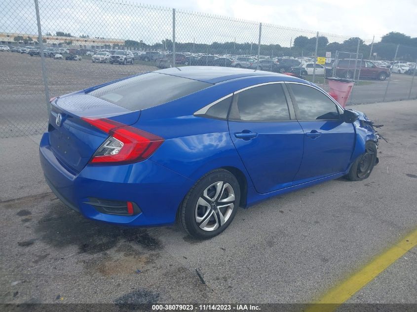 2018 HONDA CIVIC LX - 2HGFC2F54JH557783