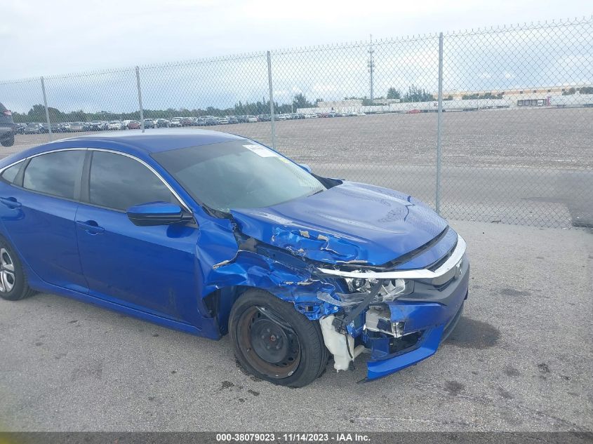 2018 HONDA CIVIC LX - 2HGFC2F54JH557783