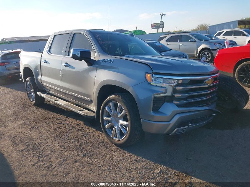 1GCUDJE8XPZ276587 CHEVROLET SILVERADO 1500 4WD  SHORT BED HIGH 2023