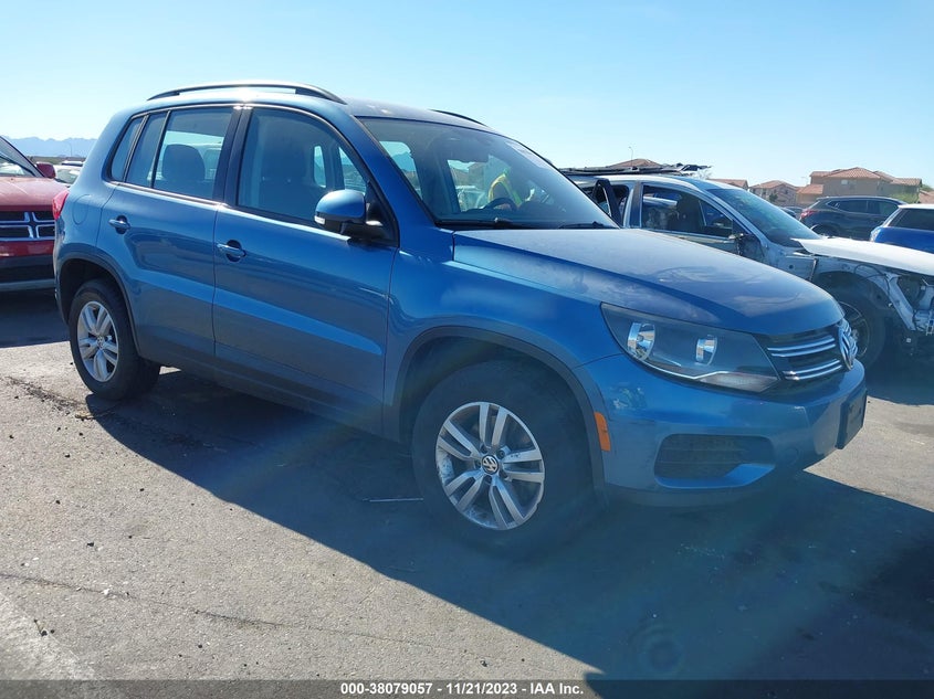 VIN WVGAV7AX1HK036253 2017 VOLKSWAGEN TIGUAN 2.0T/2.0T S