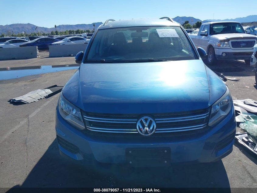 VIN WVGAV7AX1HK036253 2017 VOLKSWAGEN TIGUAN 2.0T/2.0T S