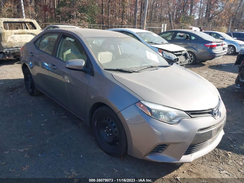 2016 TOYOTA COROLLA L/LE/LE PLS/PRM/S/S PLS - 2T1BURHE4GC500258