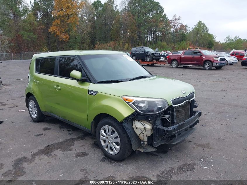 2015 KIA SOUL BASE - KNDJN2A28F7799785