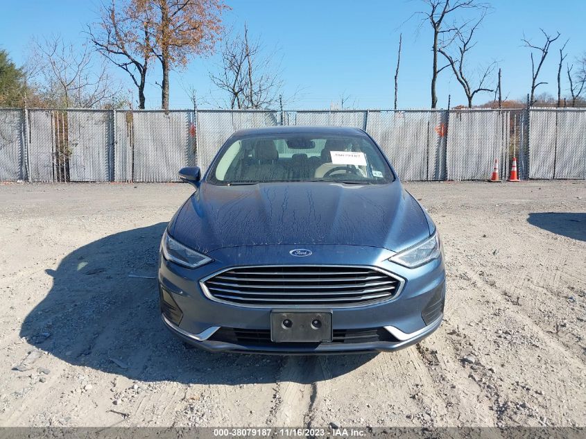 2019 FORD FUSION SEL - 3FA6P0CD0KR212975