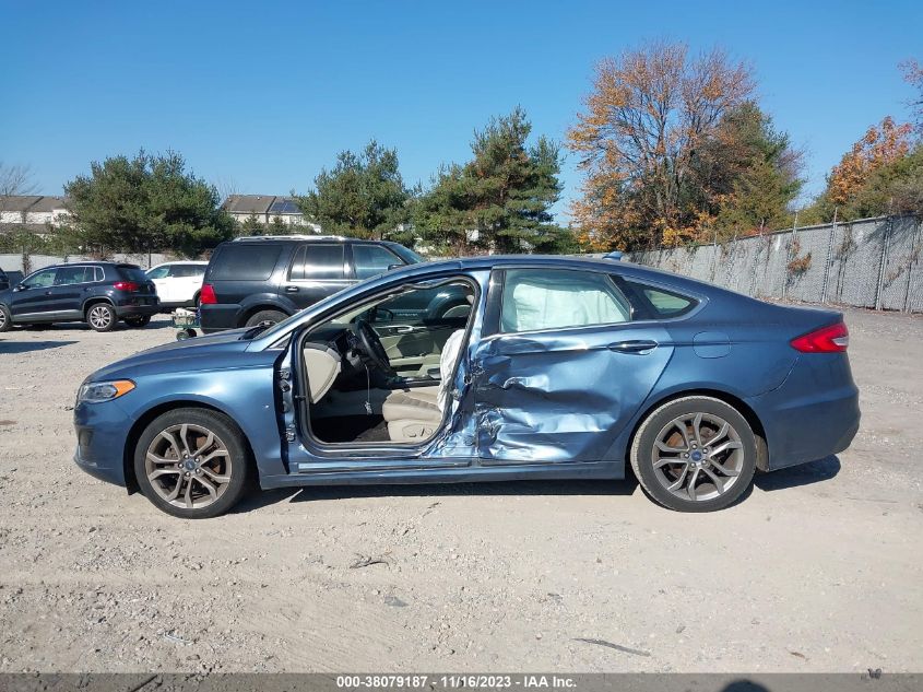 2019 FORD FUSION SEL - 3FA6P0CD0KR212975