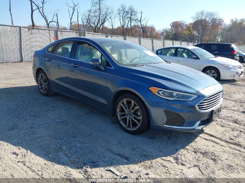 2019 FORD FUSION SEL - 3FA6P0CD0KR212975