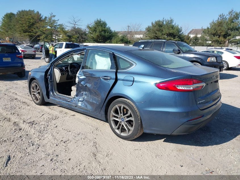 2019 FORD FUSION SEL - 3FA6P0CD0KR212975