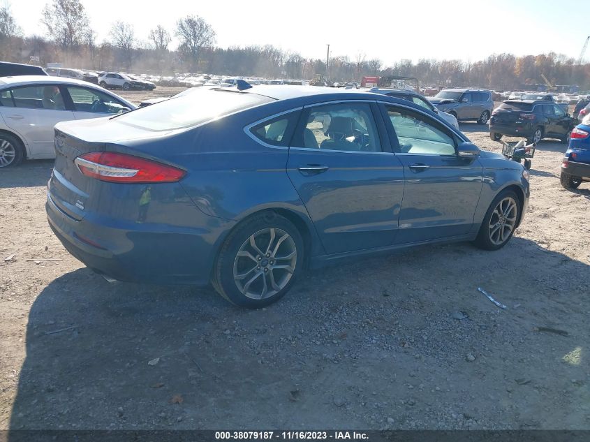 2019 FORD FUSION SEL - 3FA6P0CD0KR212975