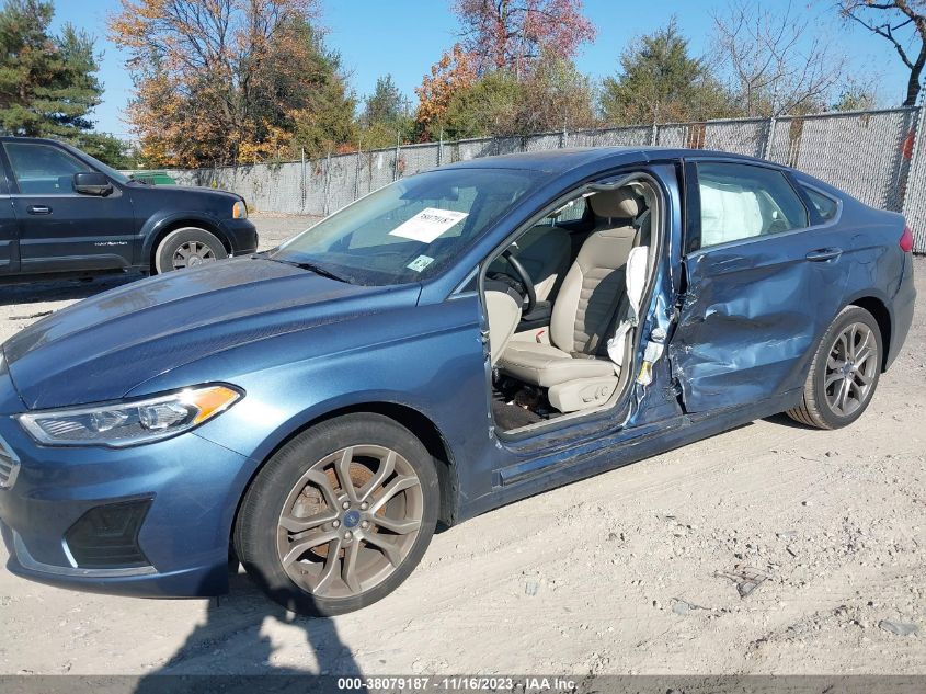 2019 FORD FUSION SEL - 3FA6P0CD0KR212975