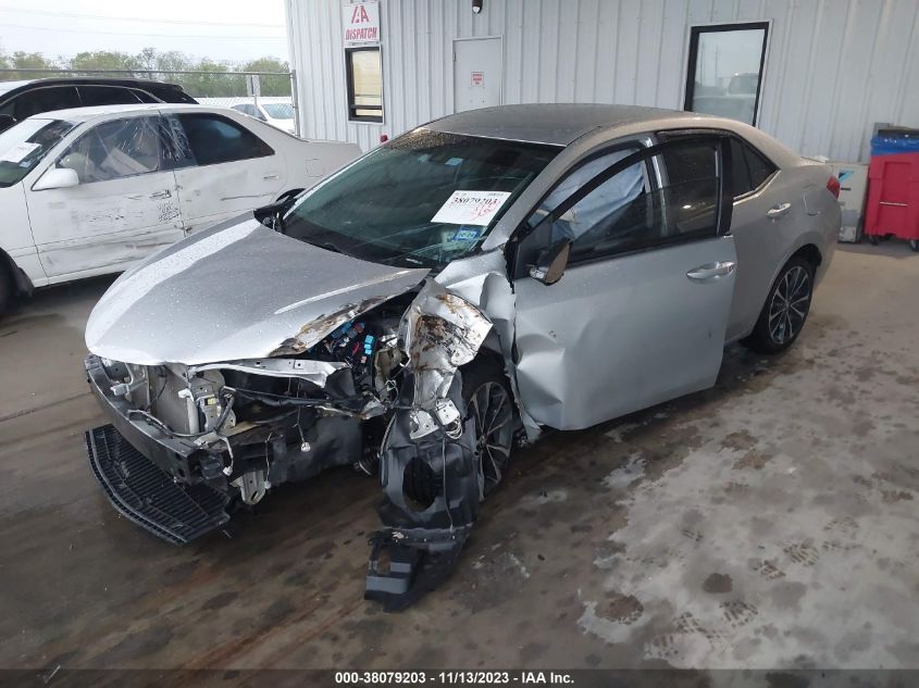 VIN 2T1BURHE2JC038984 2018 TOYOTA COROLLA SE