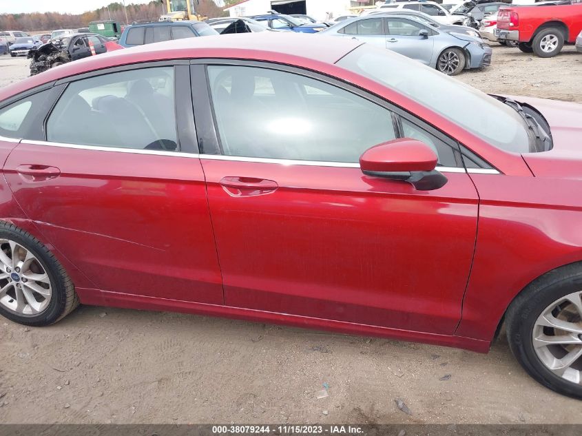 2019 FORD FUSION SE - 3FA6P0HD7KR229121