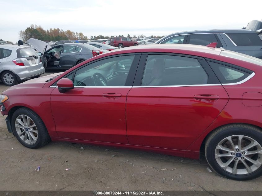 2019 FORD FUSION SE - 3FA6P0HD7KR229121