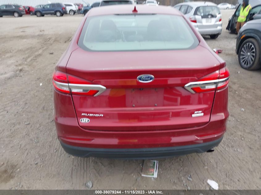 2019 FORD FUSION SE - 3FA6P0HD7KR229121