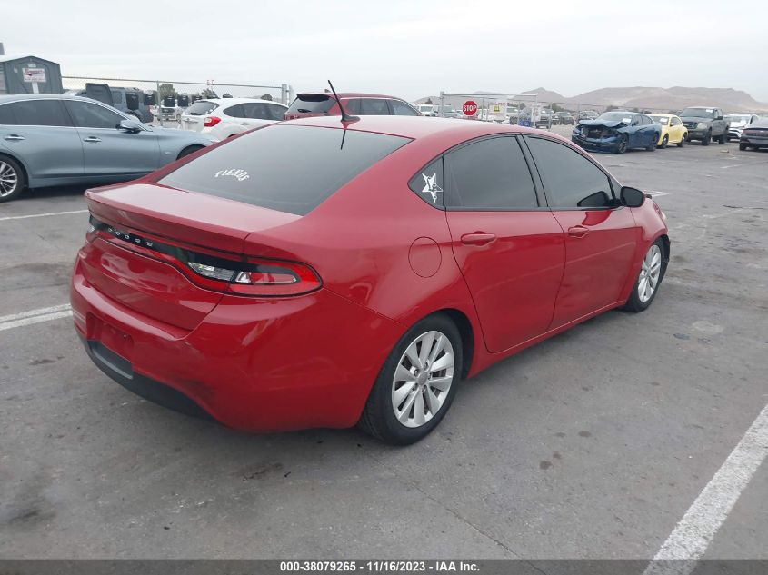 2014 DODGE DART SXT - 1C3CDFBB5ED861794