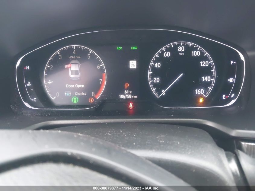 2018 HONDA ACCORD SPORT - 1HGCV1F38JA222756