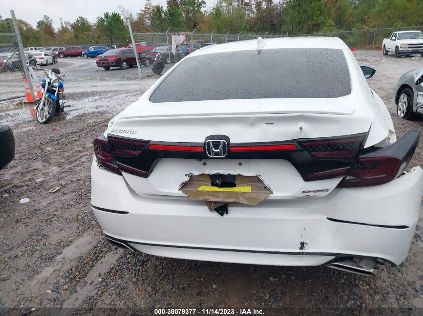 2018 HONDA ACCORD SPORT - 1HGCV1F38JA222756