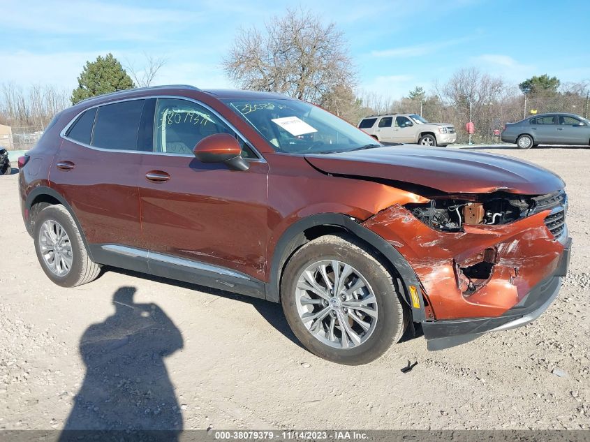 LRBAZLR43ND031887 BUICK ENVISION FWD PREFERRED 2022