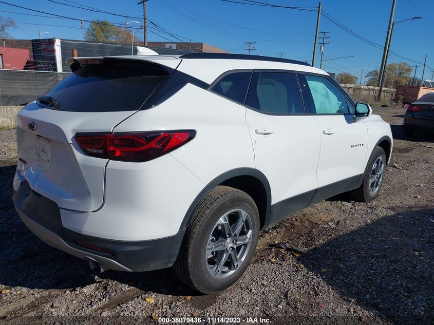 VIN 3GNKBCR46PS136623 2023 CHEVROLET BLAZER FWD 2LT