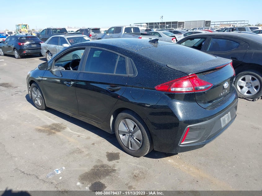 VIN KMHC65LC4JU066166 2018 HYUNDAI IONIQ HYBRID BLUE