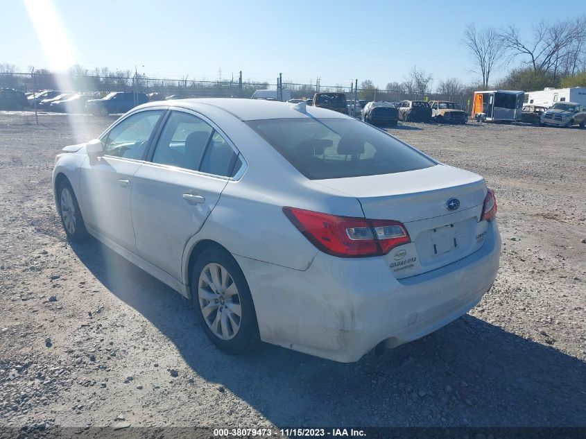 2017 SUBARU LEGACY 2.5I PREMIUM - 4S3BNAC68H3026257