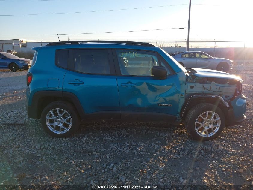 2022 JEEP RENEGADE LATITUDE 4X4 - ZACNJDB10NPN89971