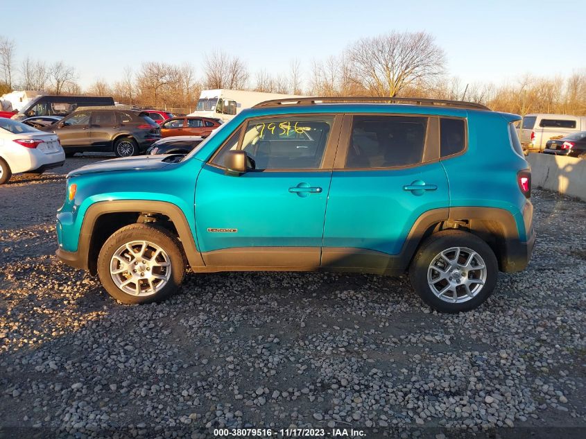 2022 JEEP RENEGADE LATITUDE 4X4 - ZACNJDB10NPN89971