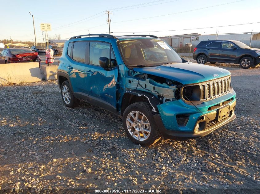 2022 JEEP RENEGADE LATITUDE 4X4 - ZACNJDB10NPN89971