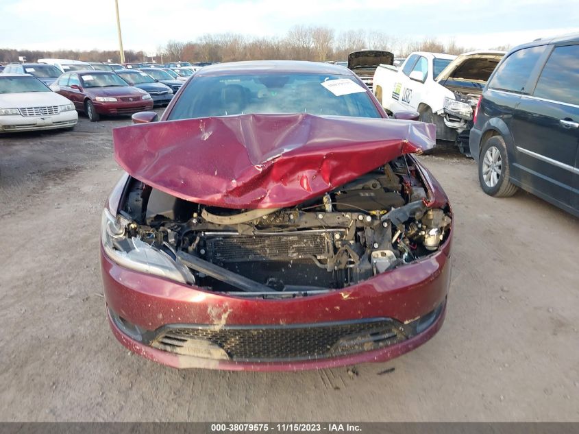 2015 CHRYSLER 200 S - 1C3CCCBB6FN668048