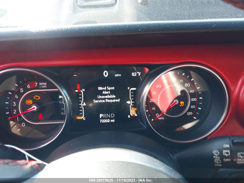 2019 JEEP WRANGLER UNLIMITED RUBICON - 1C4HJXFN0KW521036