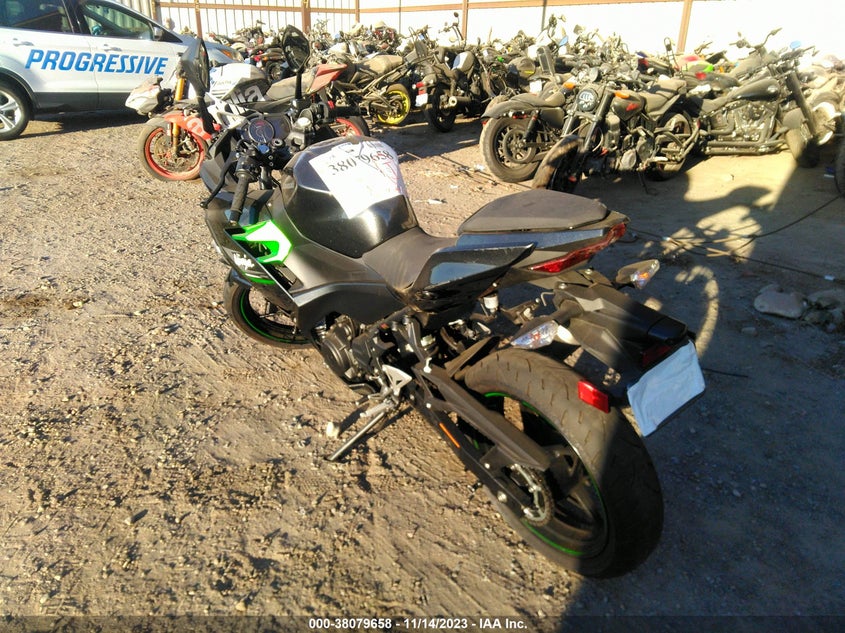 VIN JKAEXKG15PDAK7660 2023 KAWASAKI EX400
