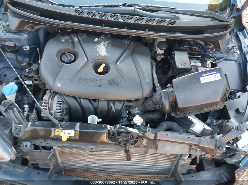 2016 HYUNDAI ELANTRA VALUE EDITION - KMHDH4AE1GU598996