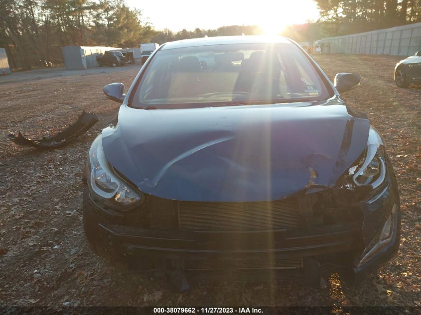 2016 HYUNDAI ELANTRA VALUE EDITION - KMHDH4AE1GU598996