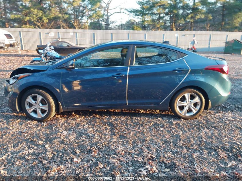 2016 HYUNDAI ELANTRA VALUE EDITION - KMHDH4AE1GU598996
