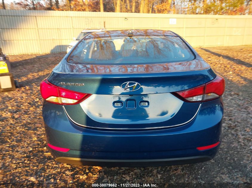 2016 HYUNDAI ELANTRA VALUE EDITION - KMHDH4AE1GU598996