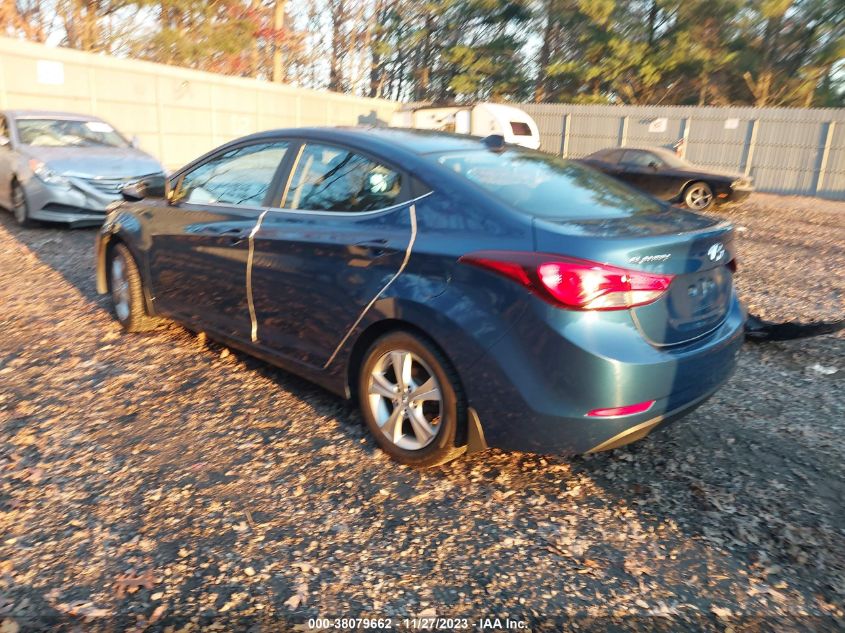 2016 HYUNDAI ELANTRA VALUE EDITION - KMHDH4AE1GU598996